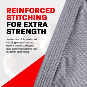 Jiu jitsu kimonokimono de jiu jitsu uniformes de Karate cómodos y transpirables para la práctica de Karate y actividades al aire libre - Product Image 3