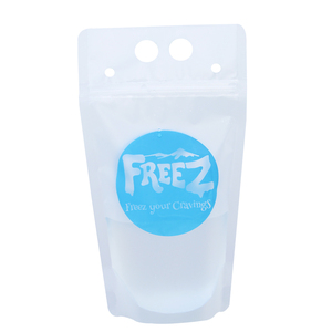 Bán buôn Logo in Nhựa đứng lên 350ml 500ml dùng một lần Dây Kéo Nắp kéo Ziplock nước trái cây uống pouch bag với rơm - Product Image 4