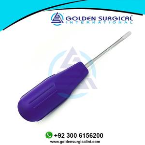 Couteaux orthodontiques pour ligaments luxatifs, lot de 6, poignées en plastique faciles à saisir, codées par couleur - Product Image 3