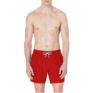 Design de logo personnalisé Short d'été décontracté solide, respirant, teint en plaine, taille élastique, couleurs personnalisées Meilleures ventes Bonne qualité - Product Image 2