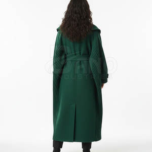 Nuevo Abrigo de Gabardina Moderno para Mujer, Abrigo Largo con Cinturón, Transpirable, de Lana, Cortavientos, Clásico, Cruzado, Ropa de Abrigo de Moda para Invierno - Product Image 2