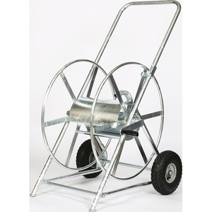 Enrouleur de tuyau d'arrosage en acier ALBA Profi II avec raccord fileté G 1 de 33,3 mm - Product Image 1