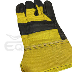 ถุงมือหนังสำหรับใช้งานในอุตสาหกรรมถุงมือทำงานหนังป้องกันการลื่นหน้าจอสัมผัสคุณสมบัติป้องกันความร้อน - Product Image 2