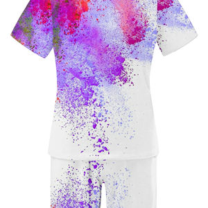 Pantalones cortos de salón con gráfico de sublimación para hombre, pantalones cortos de sublimación personalizados a todo color, pantalones cortos atléticos de poliéster estampados para hombre - Product Image 4