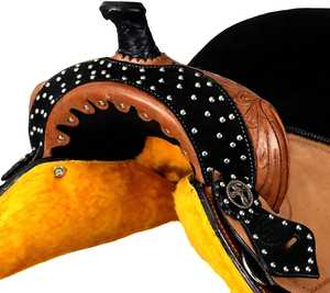 Silla de Montar Inglesa Occidental de Cuero Premium Personalizada al por Mayor, Modelo TI-0045, con Juego de Accesorios, Procedente de la India - Product Image 6