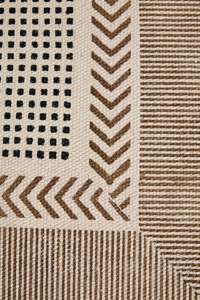 Tapis de couloir extérieur moderne en coton tissé à la main, imprimé à blocs de couleurs abstraits, sérigraphié, à poils moyens, lavable, par MITTAL TEXTILE - Product Image 4