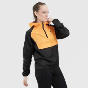 Sudadera con Capucha Orphix Amarillo-Negro con Protección Contra el Viento para la Temporada de Otoño - Product Image 3
