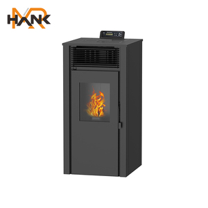 12KW Moderne Automatique Chauffage à Granulés Poêle Acier Fer Cheminée avec Télécommande pour Chauffage Intérieur Salon Utilisation Bois - Product Image 1