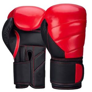 Guantes de boxeo personalizados profesionales Guantes de cuero hechos en fábrica con opciones de material de color Cómodos OEM de alta calidad - Product Image 3