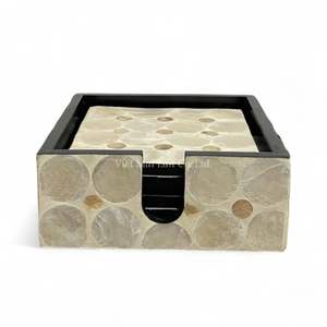 สั่งซื้อจำนวนมาก จานรองแก้วมุก สำหรับร้านอาหาร โรงแรม ภาชนะบนโต๊ะอาหาร และของตกแต่งบ้าน สำหรับขายส่ง - Product Image 2