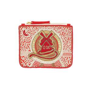 Bolso bordado de alta calidad para monedas del día de Navidad con cuentas de Santa Baby con aspecto hecho a mano y opciones de personalización de Hiba Enterprises - Product Image 5
