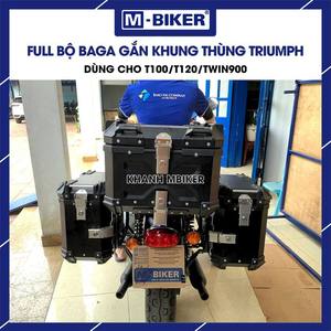 Kit Completo de Portaequipajes con Alforjas para Motocicleta Triumph T100/T120/TWIN (Modelos 2017 y Posteriores) - Product Image 5