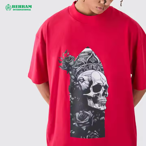 เสื้อยืดลำลองผู้ชาย ผลิตจากโรงงาน ระบายอากาศได้ดี แห้งเร็ว เป็นมิตรกับสิ่งแวดล้อม ผ้าฝ้าย 100% ทรงหลวม ใส่สบายสำหรับฤดูร้อน ราคาขายส่ง - Product Image 6