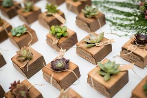 Pot de fleurs en bois extérieur souhaitant bien jardinière arrière-cour décor de jardin jardinières créatives en bois écorce de sapin pots de fleurs jardin - Product Image 5