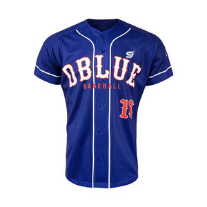 Último Estilo, Personalizable, Transpirable, Talla Grande, Camiseta de Béisbol de Manga Corta - Venta al por Mayor, Alta Calidad, Diseña la Tuya - Product Image 1