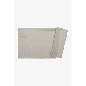 ผ้าพันคอผ้าไหมซาตินสีเทาออกแบบลายระยิบระยับ - Product Image 1