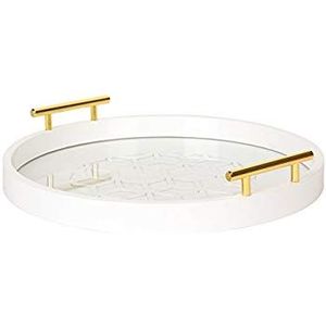 Metallic Trim Steel and Marble <b>Shelving</b> Luxury Decorative Brass Lid Edge Canisters Tray Luxury Marble Gold Edge Block - Product Image 1