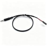 Petit équipement audio, faisceau de câbles de connexion TRS 3,5 mm vers terminal 3 broches pour la transmission de signal