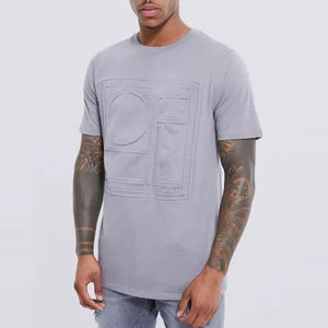 Nouveau style de vêtements d'impression 3d avec logo personnalisé t-shirts en relief pour hommes/T-shirts en relief avec logo personnalisé de haute qualité pour hommes - Product Image 6