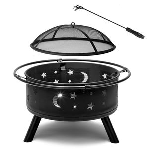 Brasero décoratif en fer moderne, écologique, artistique, pour patio extérieur, jardin, pièce maîtresse, ambiance cosy et romantique, élégant et fonctionnel - Product Image 5