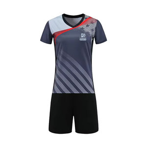 Uniforme de volley-ball imprimé en polyester 100% - Service OEM - Haute qualité - Durable et respirant - Prix bas - Product Image 2