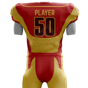 Bajo MOQ Tamaño adulto Uniforme de fútbol americano Equipo de alta calidad Conjunto de uniformes de fútbol americano - Product Image 3