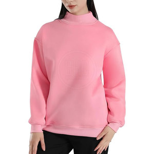 Sweatshirts à la mode pour femmes conçus sur mesure avec logo imprimé à manches longues sur le devant pour l'hiver-Fabriqué au Pakistan - Product Image 6