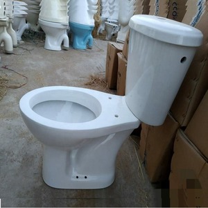 Prix moins cher Washdown salle de bain articles sanitaires en céramique deux pièces toilette pour l'exportation vers le Soudan 2 pièces toilette - Product Image 2