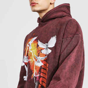 เสื้อฮู้ดซักกรดสำหรับผู้ชายเสื้อฮู้ดผ้าซักกรดสำหรับผู้ใหญ่ - Product Image 6