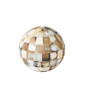 Lot de Boules Décoratives Modernes en Corne Naturelle de Couleur Os, Style Indien, pour Décoration de Table et d'Intérieur - Fournisseur d'Articles d'Art Décoratifs pour la Maison - Product Image 4