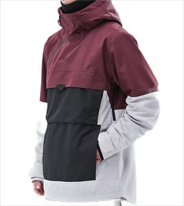 Chaqueta impermeable con diseños personalizados de fábrica, Sudadera con capucha de snowboard cálida a prueba de viento, chaqueta de nieve de esquí de invierno - Product Image 1