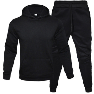Conjunto de chándal para correr con cremallera completa transpirable de peso pesado para hombre, ropa deportiva de manga larga personalizada al por mayor para invierno al aire libre - Product Image 5