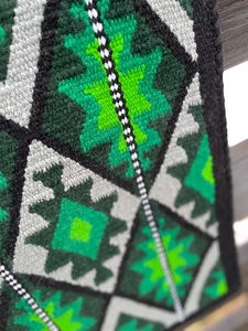 Manta de sillín de lana hecha a mano para Rancho de entrenamiento de equitación occidental y carreras de barriles con forro de polialgodón - Product Image 3