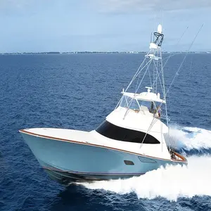 73英尺钓鱼合金船体材料定制超级游艇豪华巨型游艇出售