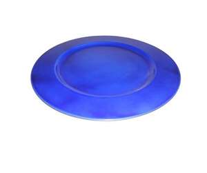 Assiette de service décorative en métal doré brillant, assiettes de présentation de qualité supérieure pour les mariages, les fêtes et les cadeaux - Product Image 4