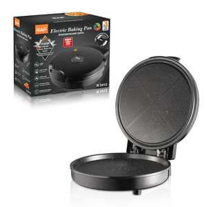 Sartén Eléctrica RAF de 1100W con Superficie Antiadherente y Diseño de Calentamiento de Doble Cara para una Cocción Uniforme y un Uso Diario Conveniente en el Hogar - Product Image 1