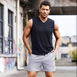 Custom Logo Men's Casual <b>Shorts</b> Quick Dry Comfortable Fit with Elastic Waist for Gym <b>Travel</b> Daily Outfits OEM Service Available - Product Image 2