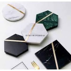 Elegante aspecto Irregular forma hogar Hotel restaurante MESA CENTRO DE MESA posavasos decorativos suministros de la India en un precio impresionante - Product Image 2