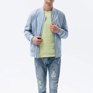 Dernier modèle de blousons d'aviateur pour hommes, qualité supérieure, long et mince, col montant, services OEM professionnels, styles de saison d'hiver - Product Image 3