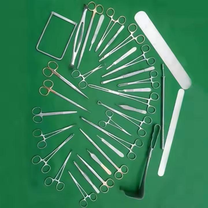 Ensemble d'instruments de chirurgie générale en acier inoxydable de haute qualité, 74 pièces, outils manuels pour l'appendicectomie, instruments chirurgicaux de base - Product Image 2