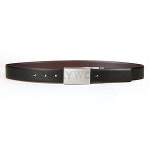 Cinturones de Cuero Vacuno Casuales Ejecutivos para Hombre, Diseño de Hebilla Elegante, Impermeables y Ligeros para Reuniones de Negocios y Uso en la Oficina - Product Image 3