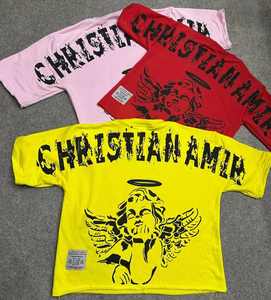 Camiseta personalizada BOXY Fit 100% de algodón para hombre, camiseta informal de manga corta con serigrafía, ropa informal estilo Hip Hop, logotipo OEM - Product Image 2