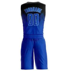 Fournisseur direct d'usine, impression de logo personnalisé, ensemble d'uniformes de basket-ball pour hommes, respirant, grande taille, dernier style, meilleure qualité, sport - Product Image 3