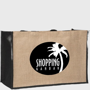 Logo personnalisé de haute qualité sac à provisions en jute sac en toile de coton article personnalisé Style motif lettre Promotion UK - Product Image 3