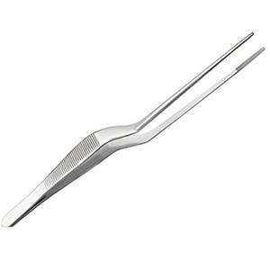 Juego de Herramientas de Emplatado para Chef Profesional, 7 Herramientas Culinarias, Cuchara Rocher, Tijeras, Pinzas, Espátula, Bolsa Enrollable - Product Image 5