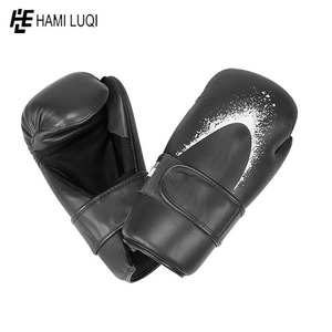 Gants semi-contact unisexes design à main ouverte boxe karaté MMA entraînement de sparring doublure en cuir PU Arts martiaux souples - Product Image 3