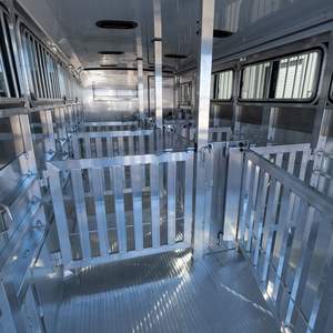 Quality Calico Good <b>Trailers</b> 6' X 16' Livestock <b>Farm</b> <b>Trailer</b> Used with 3175 GVWR Gear As Core Component for Tractor Application - Product Image 6