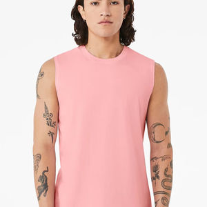 Débardeurs de musculation de niveau supérieur, vente en gros, débardeur côtelé, débardeur personnalisé - Product Image 1