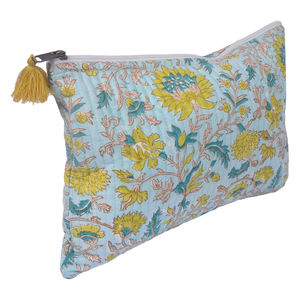 Tendance 100% coton tournesol broderie taie d'oreiller traditionnel marron avant et arrière solide pour une utilisation décorative à la maison - Product Image 2