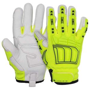 Guantes de Seguridad de Cuero de Alta Calidad, Resistentes, con Textura Completa, Protección Contra Impactos, ANSI CUT Nivel 5, Guantes de Uso General para Petróleo y Gas - Product Image 5